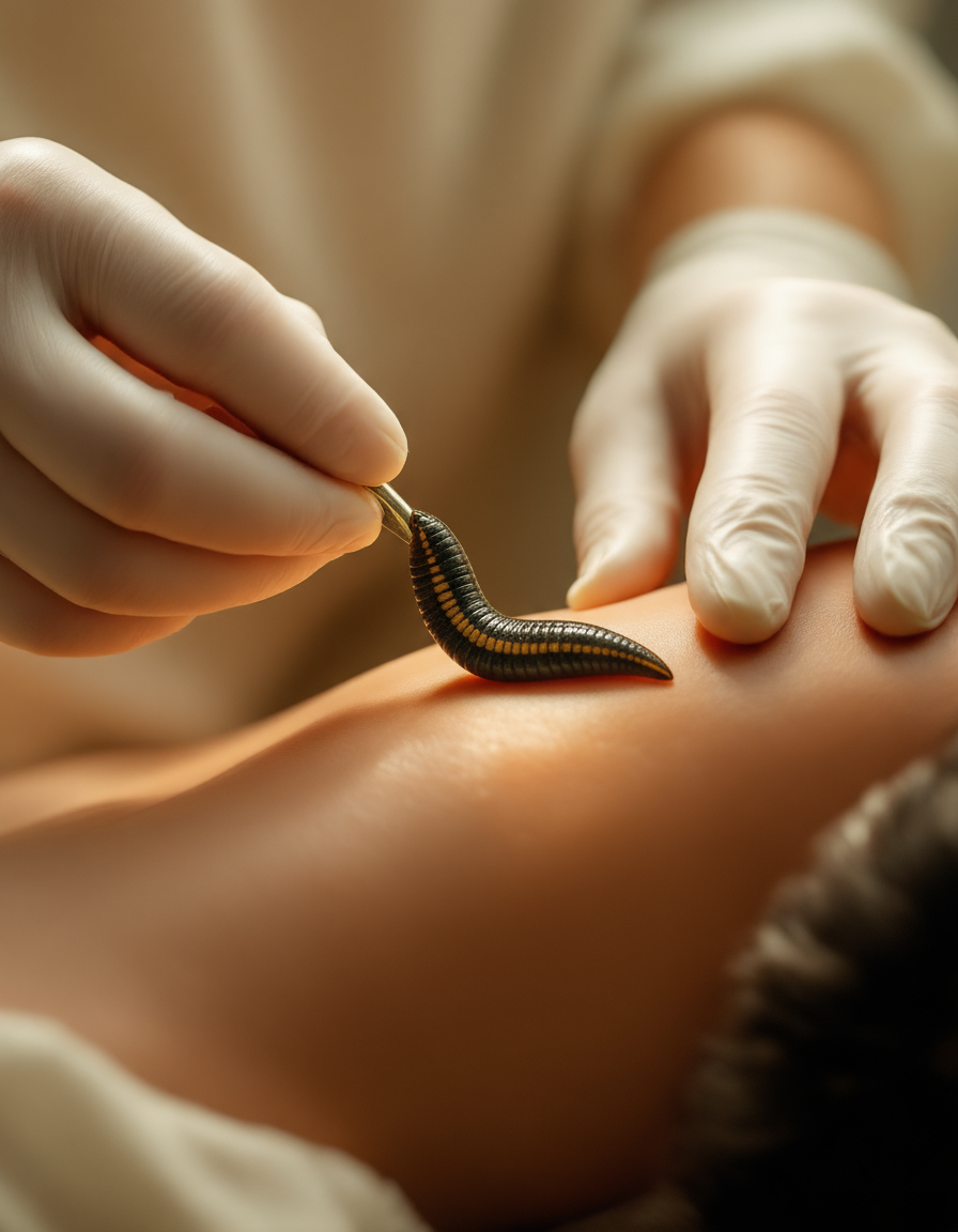 Гирудотерапия — сеансы с медицинскими пиявками